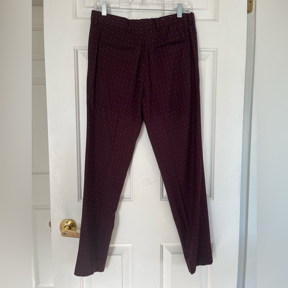 Scotch & Soda Men's Burgundy Classic Chino Trouser 28/32 - Picture 7 of 14